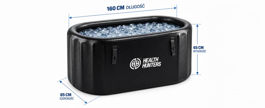 Cold plunge wanna PRO OVAL 480L